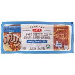 H-E-B Garlic Peppercorn-Seasoned Pork Tenderloin