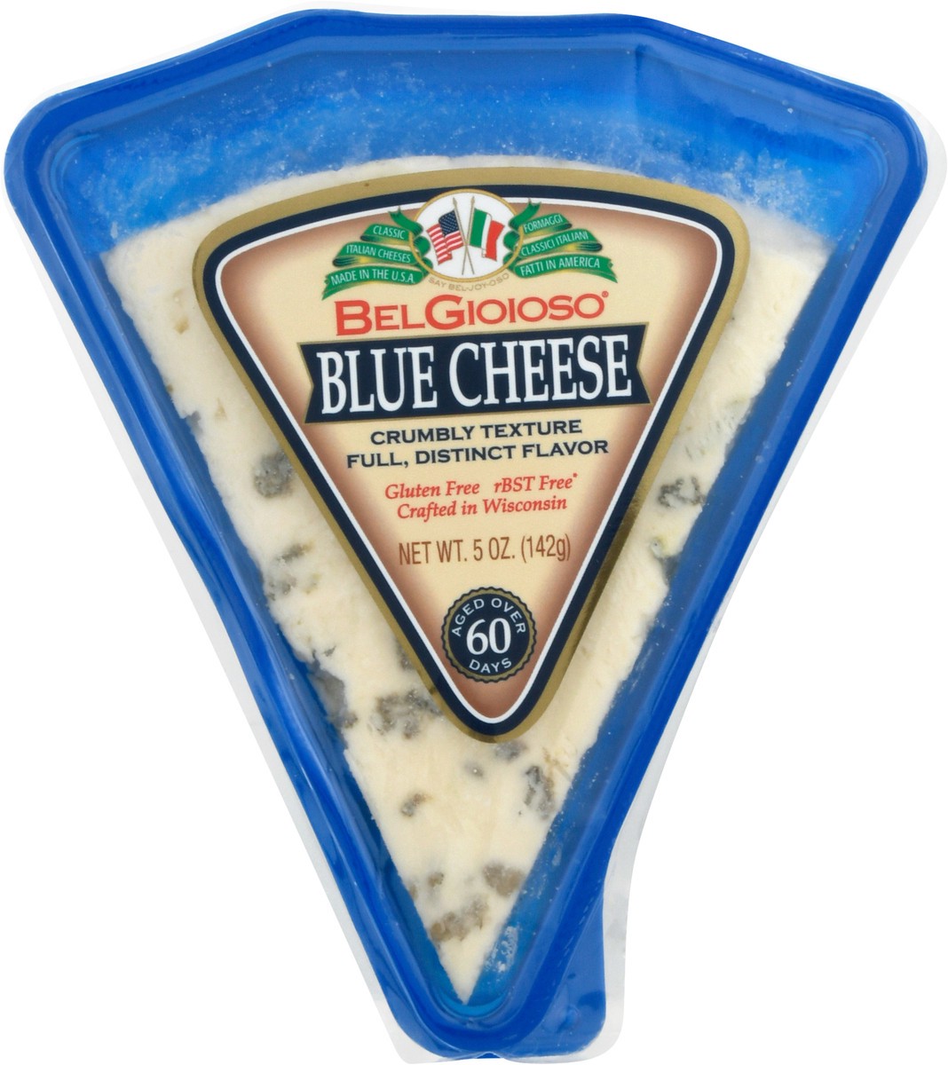 slide 8 of 9, BelGioioso Blue Cheese Wedge, 5 oz