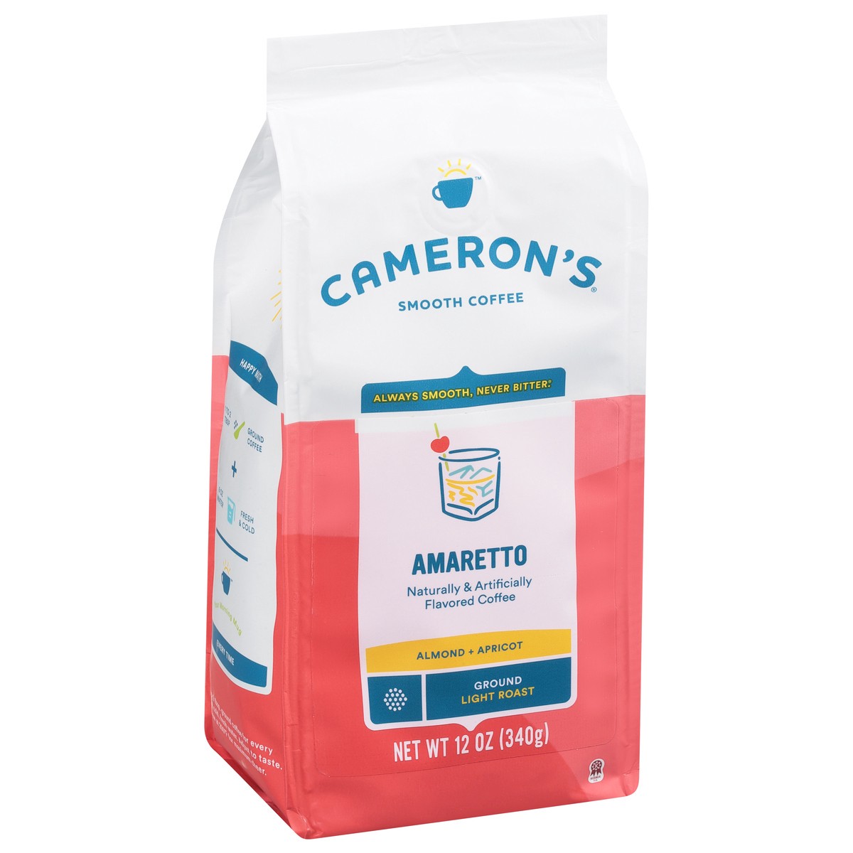 slide 7 of 9, Cameron's Light Roast Amaretto Coffee 12 oz, 12 oz