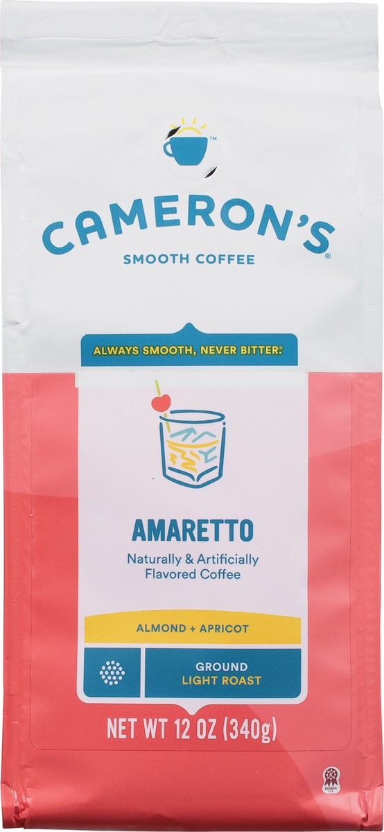 slide 3 of 9, Cameron's Light Roast Amaretto Coffee 12 oz, 12 oz