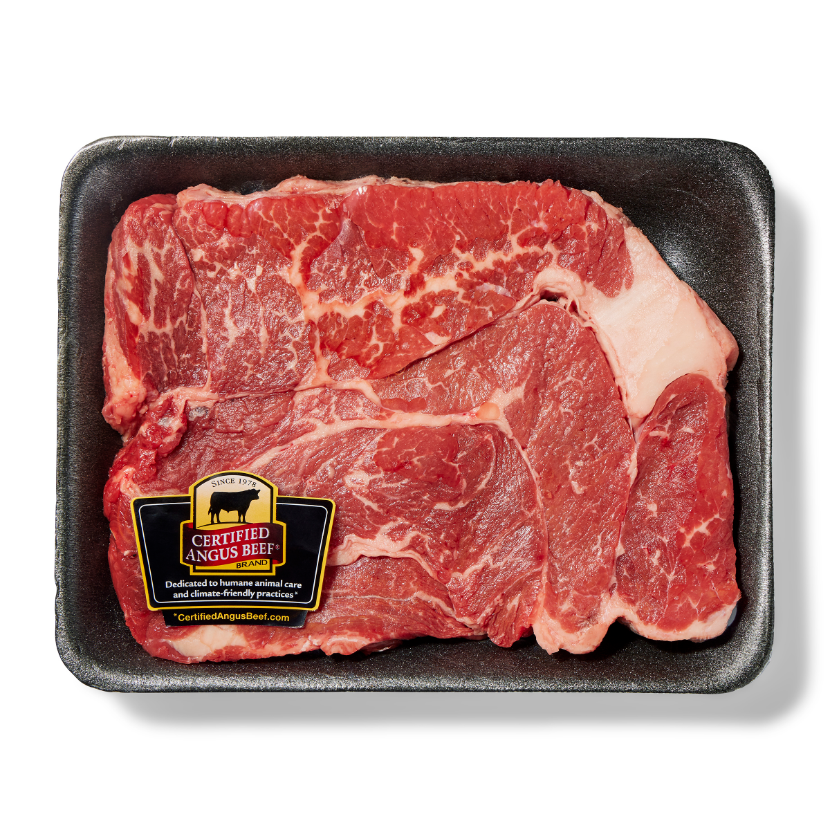 slide 1 of 1, FRESH FROM MEIJER Certified Angus Beef Boneless Chuckeye Steak, per lb