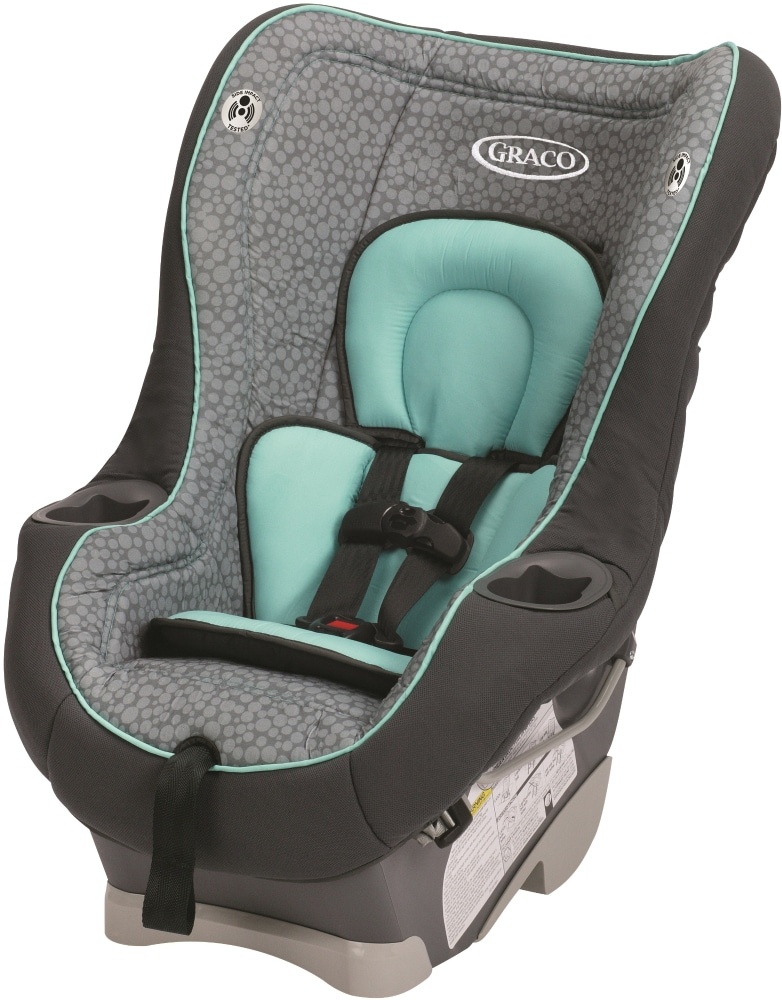 slide 1 of 2, Graco My Ride 65 Convertible Car Seat - Gray/Aqua, 1 ct