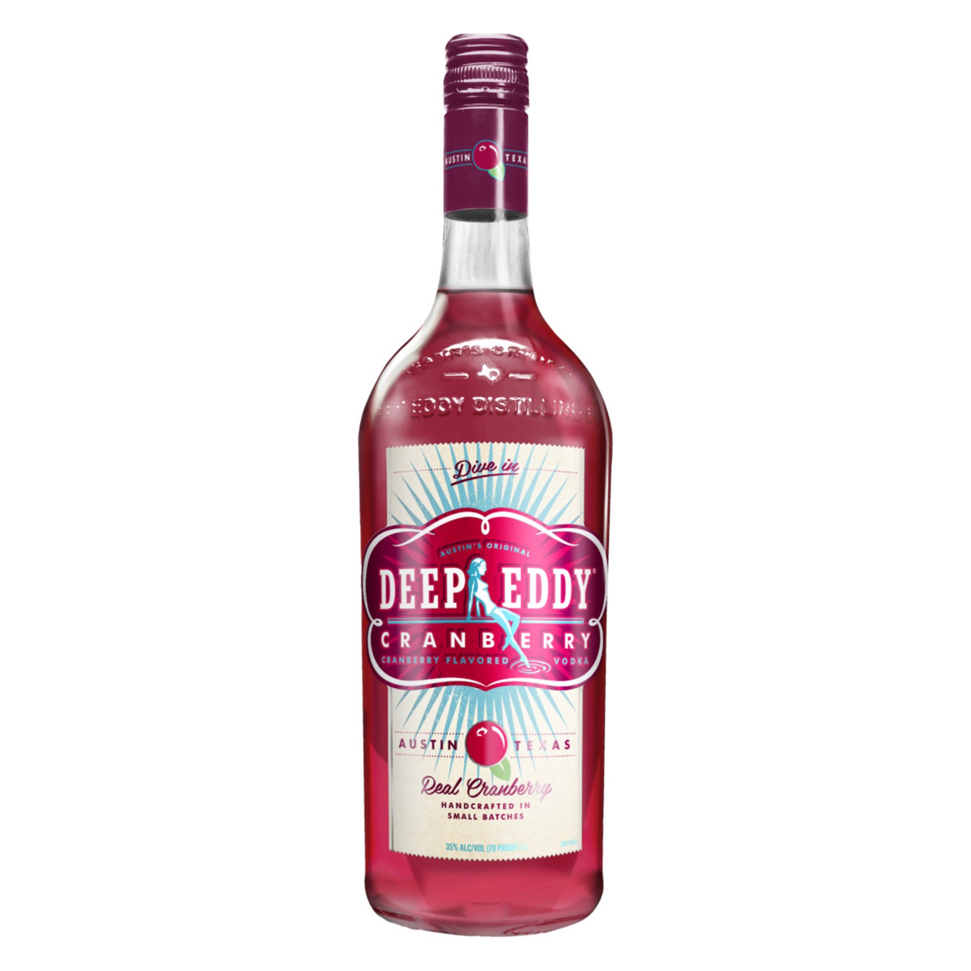 slide 1 of 3, Deep Eddy Cranberry Vodka, 1 liter