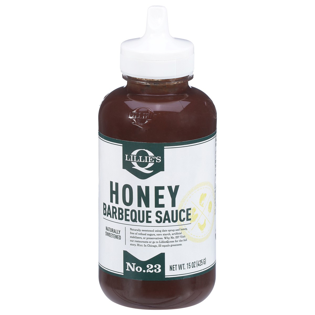 slide 15 of 15, Lillie's Q No. 23 Honey Barbeque Sauce 15 oz, 15 oz