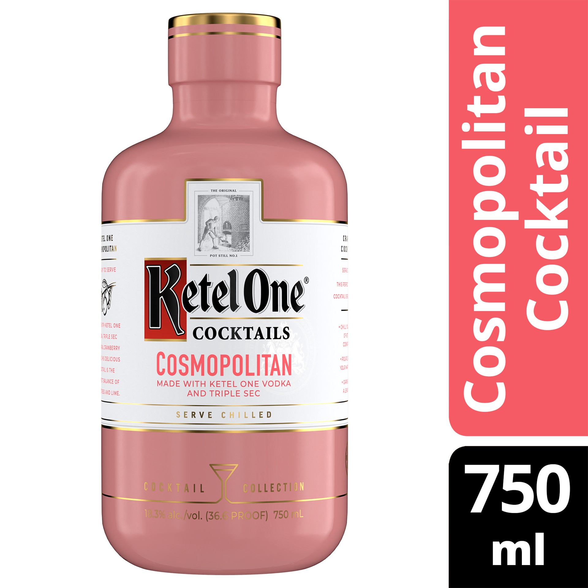 slide 2 of 4, Ketel One Cosmopolitan Cocktail 750 ml, 750 ml