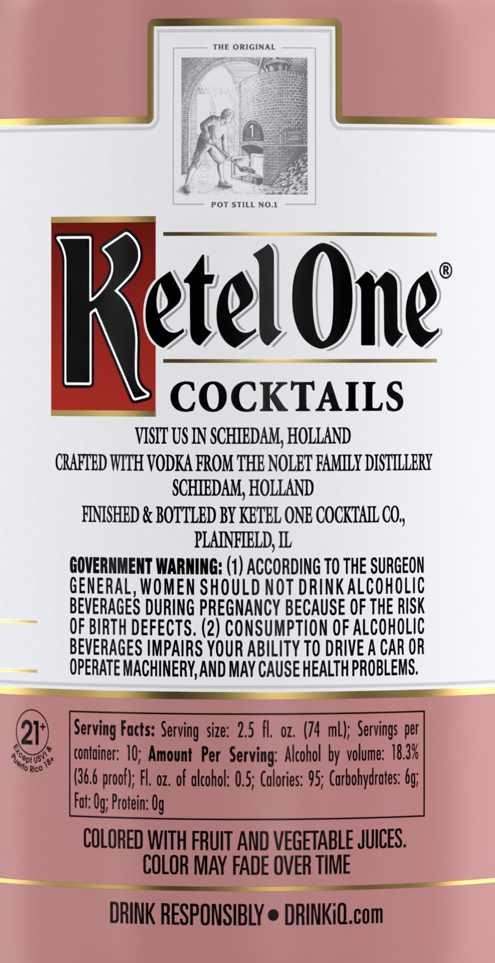 slide 4 of 4, Ketel One Cosmopolitan Cocktail 750 ml, 750 ml