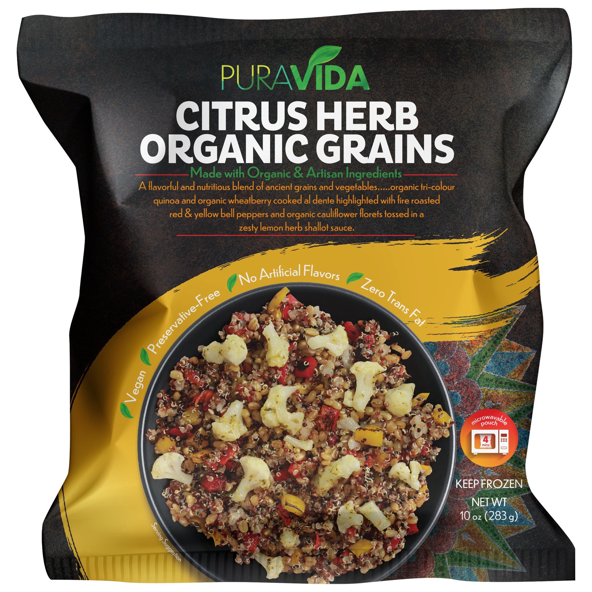 slide 1 of 1, Puravida Citrus Herb Organic Grains, 10 oz