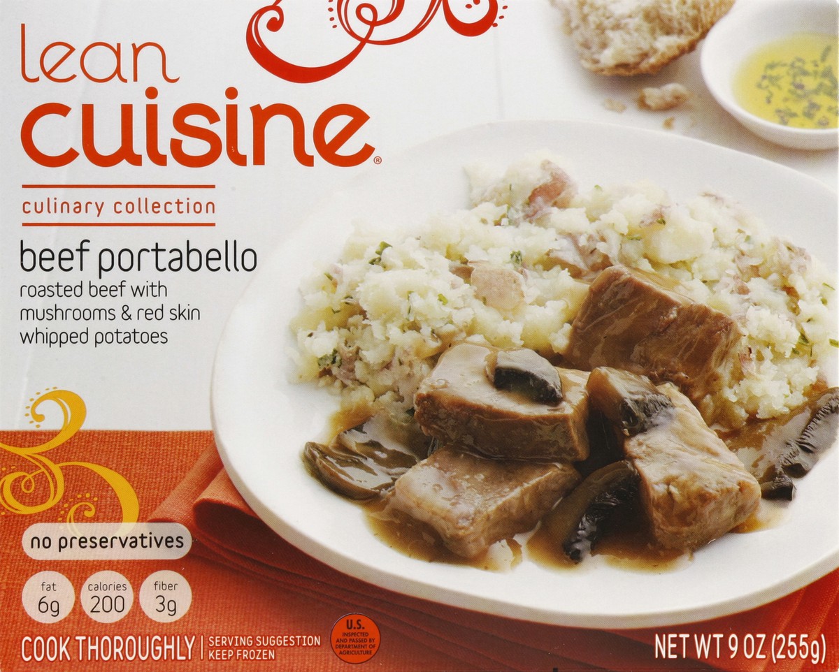 slide 5 of 6, Lean Cuisine Culinary Collection Beef Portabello, 9 oz