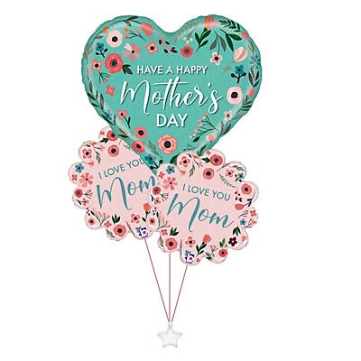 slide 1 of 1, Happy Mother's Day Balloon Bouquet, 1 ct