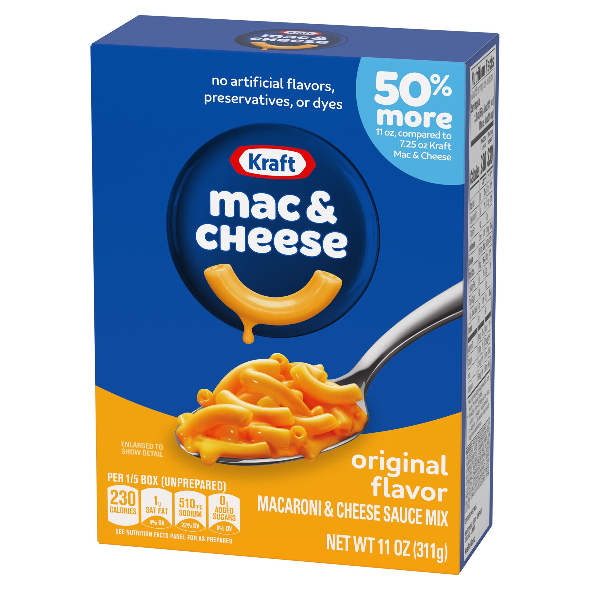 slide 8 of 8, Kraft Original Mac & Cheese Macaroni and Cheese Dinner, 11 oz Box, 11 oz
