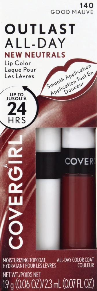 slide 3 of 3, Cg Outlast Lip Good Mauve, 1 ct