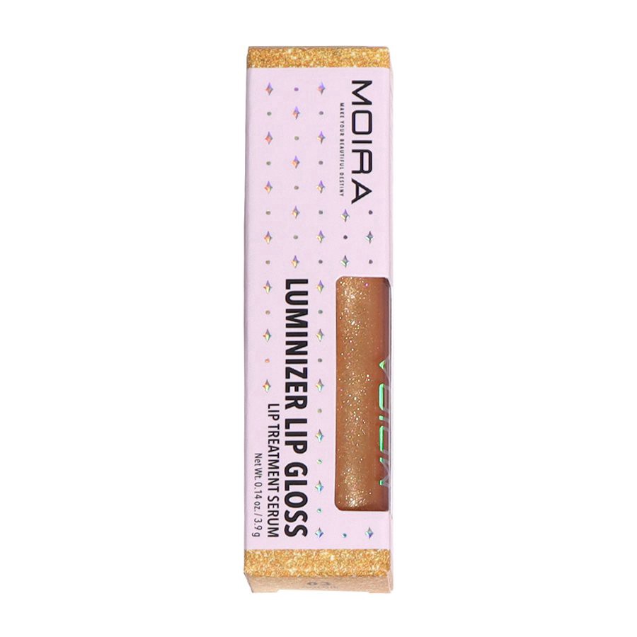 slide 1 of 1, Moira Luminizer Lip Gloss - Goldie, 1 ct
