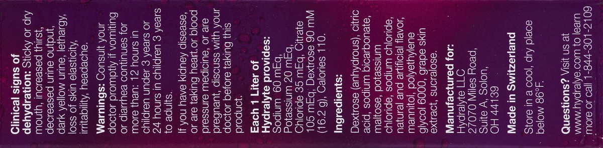 slide 4 of 5, Hydralyte Effervescent Electrolyte Berry Tablets, 20 ct