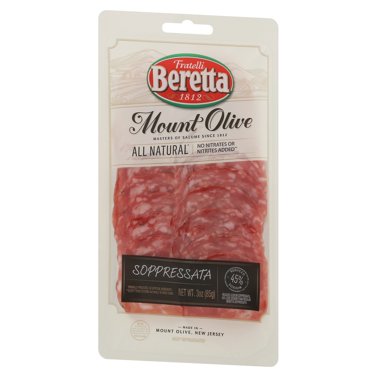 slide 3 of 11, Fratelli Beretta Mount Olive Soppressata 3 oz, 3 oz