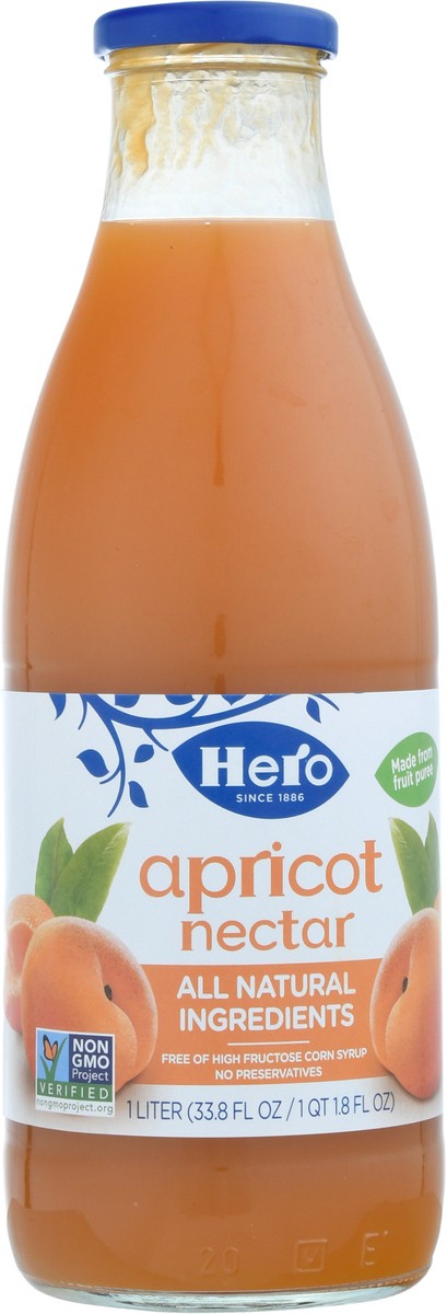 slide 1 of 1, Hero Apricot Nectar - 33.8 fl oz, 33.8 fl oz