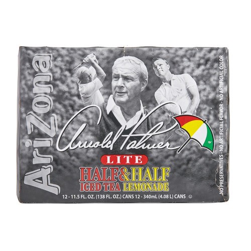 slide 1 of 1, Arizona® Arnold Palmer® half & half lite, 12 ct; 11.5 fl oz