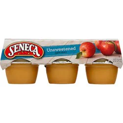 Seneca Apple Sauce No Sugar Added Cups - 6-4 Oz