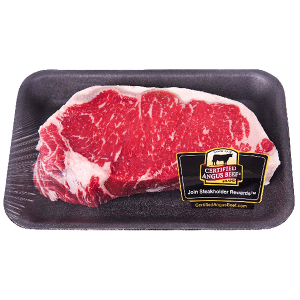 slide 1 of 1, FRESH FROM MEIJER Certified Angus Beef Boneless New York Strip Steak, per lb