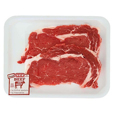 slide 1 of 1, H-E-B Boneless Ribeye Steak USDA Select, per lb