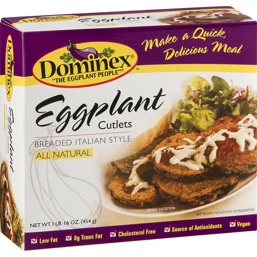 slide 11 of 17, Dominex Eggplant Cutlets, 16 oz