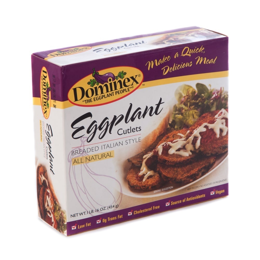 slide 1 of 1, Dominex Eggplant Cutlets, 1 ct