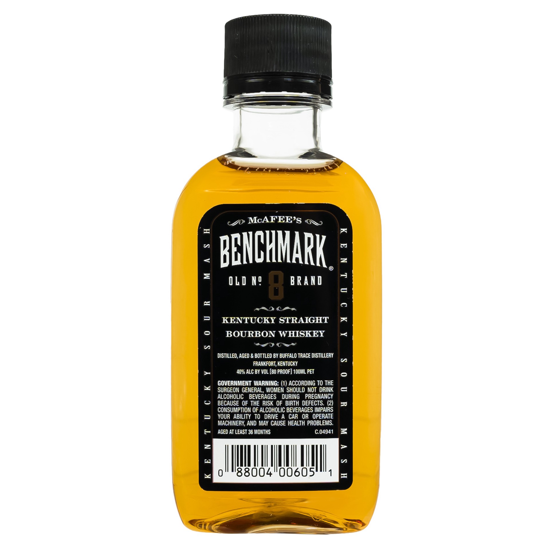 slide 1 of 3, Benchmark Kentucky Straight Bourbon Whiskey 100ml 80 Proof, 100 ml