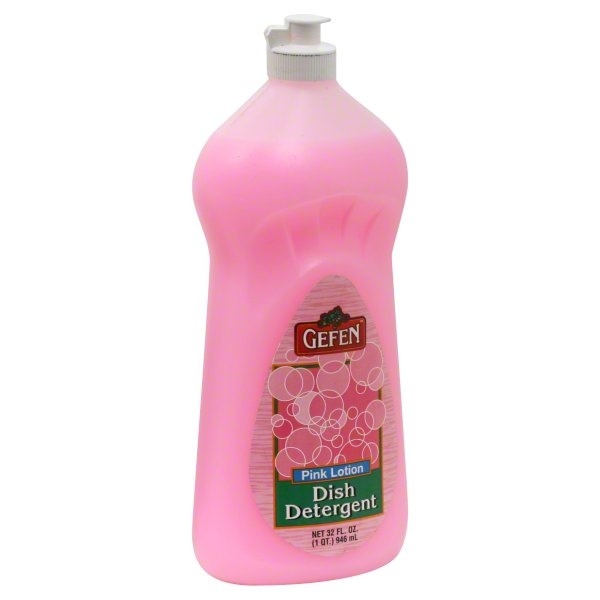 slide 1 of 1, Gefen Dish Detergent - Pink Lotion, 32 fl oz