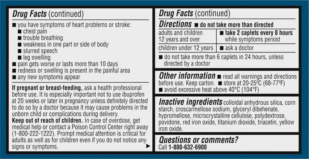 slide 3 of 5, Kroger Duel Action Acetaminophen & Ibuprofen Pain Relief Capsules, 144 ct
