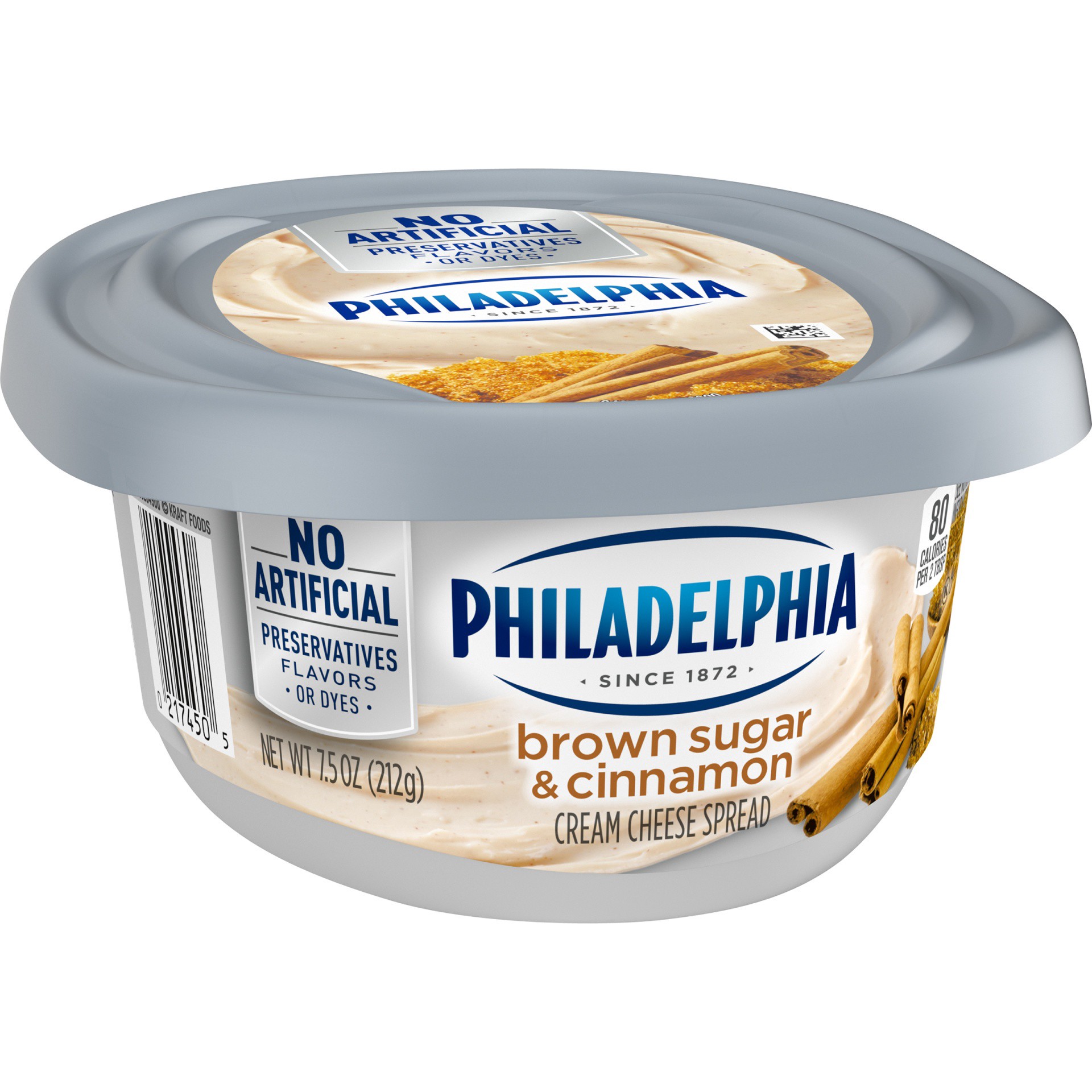 slide 5 of 6, Philadelphia Brown Sugar & Cinnamon Cream Cheese Spread, 7.5 oz