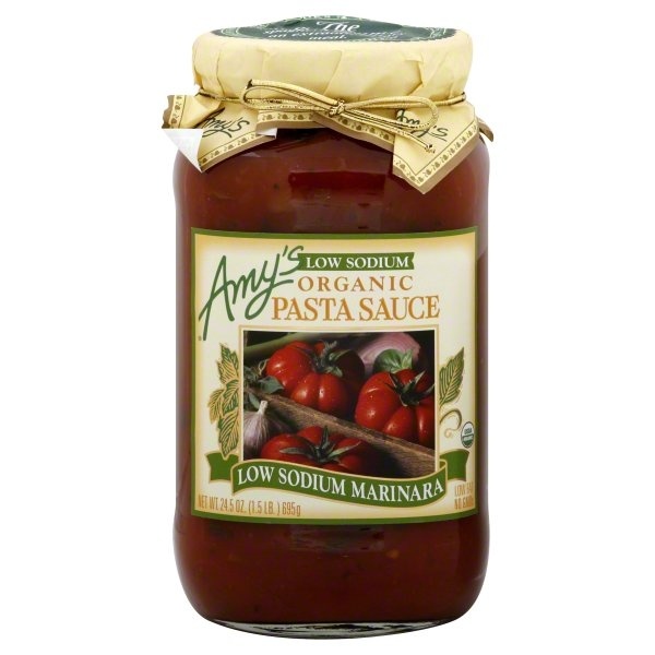 slide 1 of 1, Amy's Organic Pasta Sauce, 24.5 oz