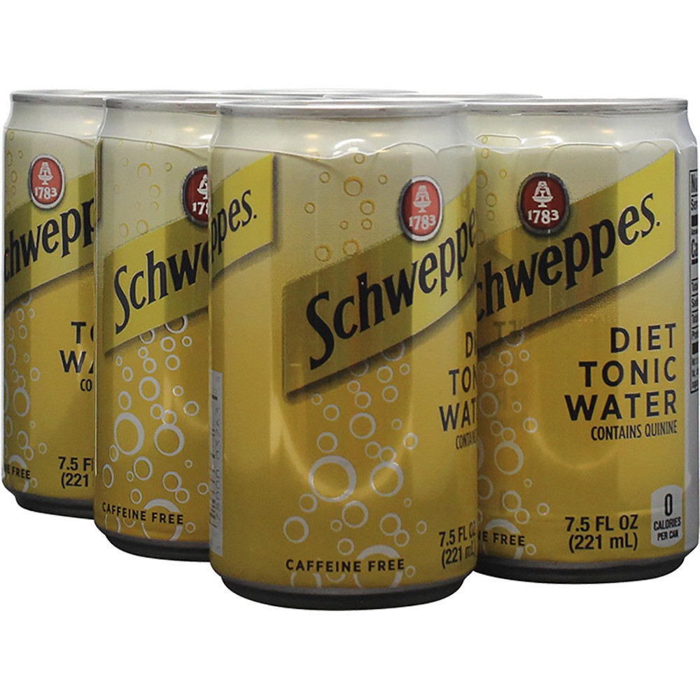 slide 1 of 1, Schweppes Tonic Diet, 6 ct; 7.5 oz