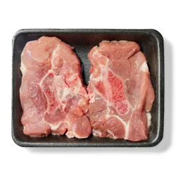 FRESH FROM MEIJER Bone-In Pork Sirloin Chops