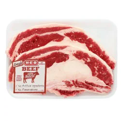 H-E-B Beef Sliced Navel Brisket Bone-In