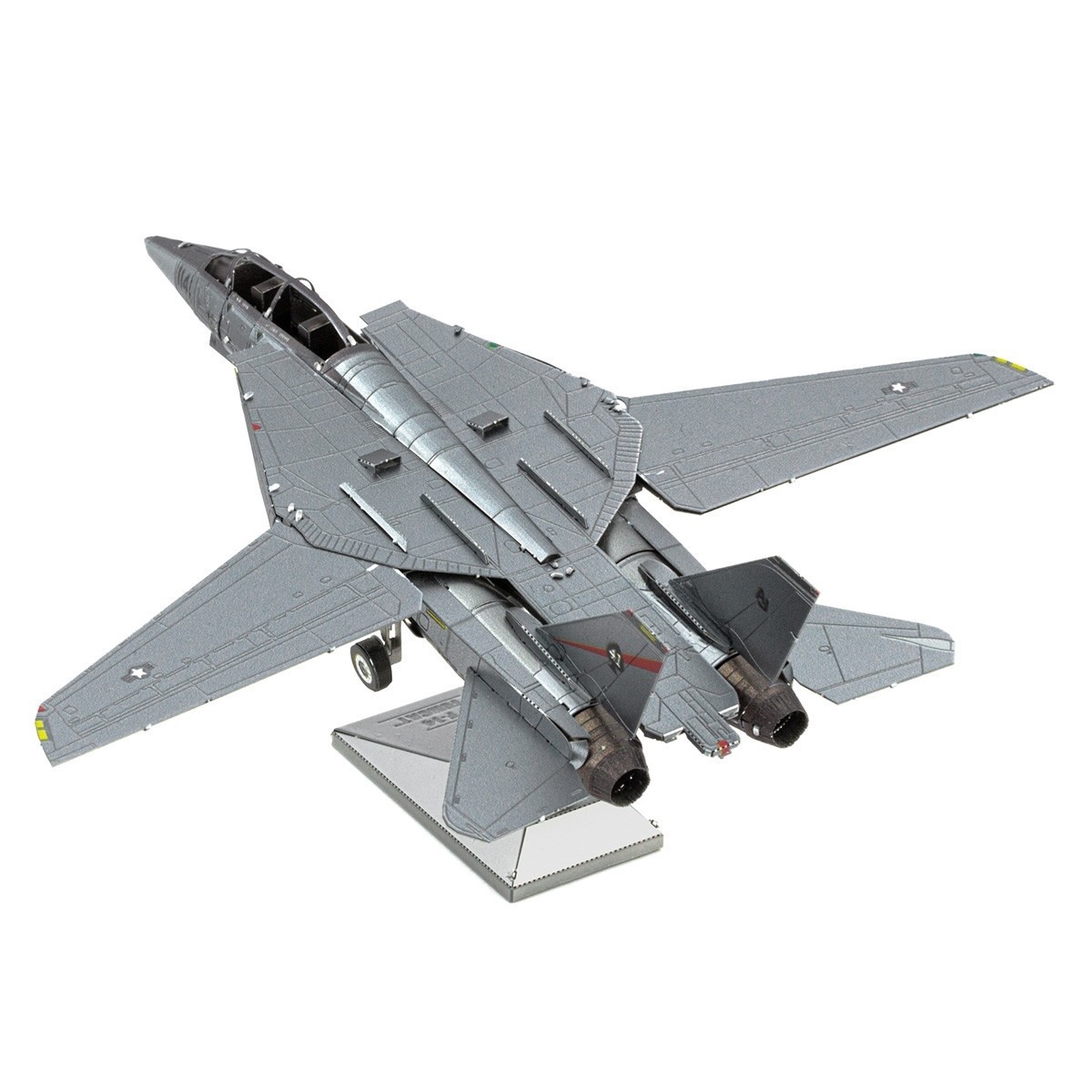 slide 4 of 15, Fascinations Metal Earth F-14 Tomcat Steel Model Kit, 6.57 in x 5.75 in x 2.28 in