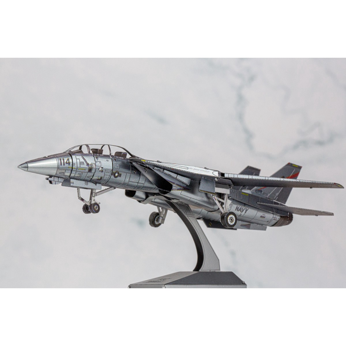 slide 3 of 15, Fascinations Metal Earth F-14 Tomcat Steel Model Kit, 6.57 in x 5.75 in x 2.28 in