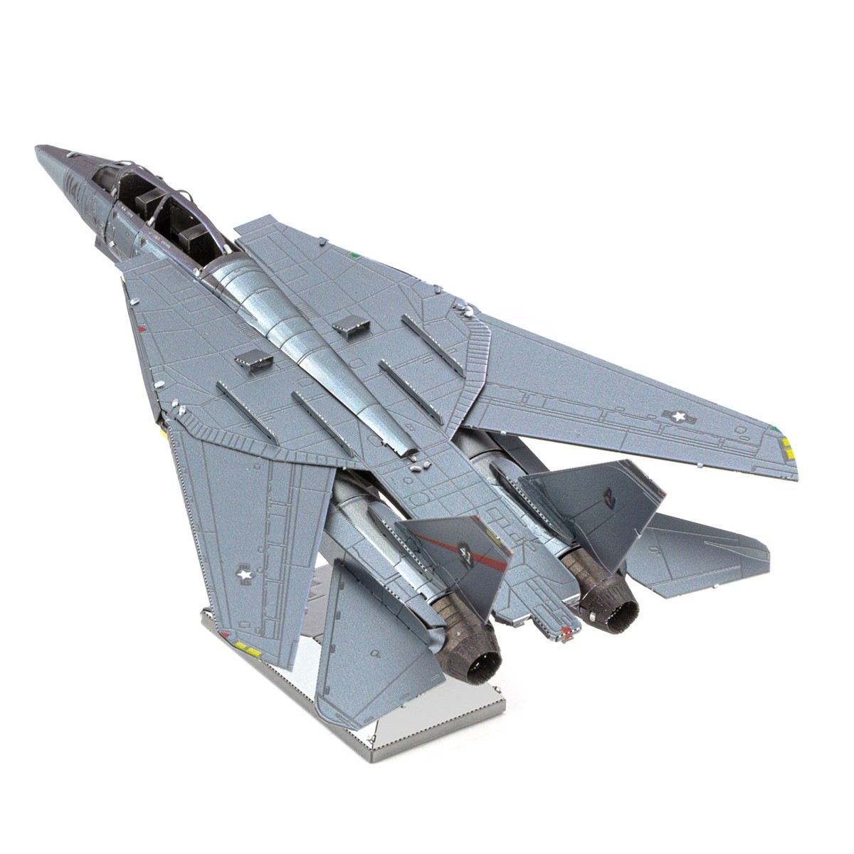slide 8 of 15, Fascinations Metal Earth F-14 Tomcat Steel Model Kit, 6.57 in x 5.75 in x 2.28 in