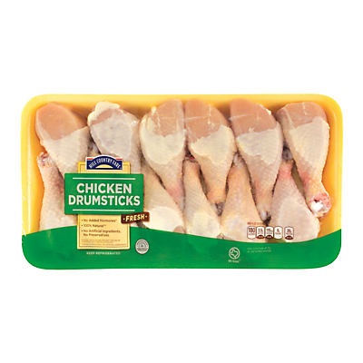 slide 1 of 1, Hill Country Fare Young Chicken Drumsticks, per lb
