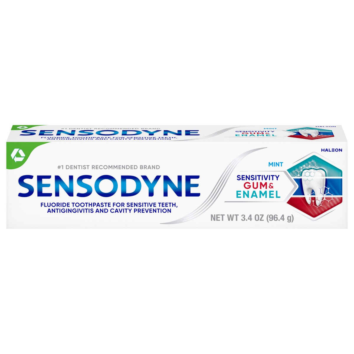 slide 1 of 9, SENSODYNE SENSITIVITY & GUM Toothpaste 3.4OZ, 3.4 oz
