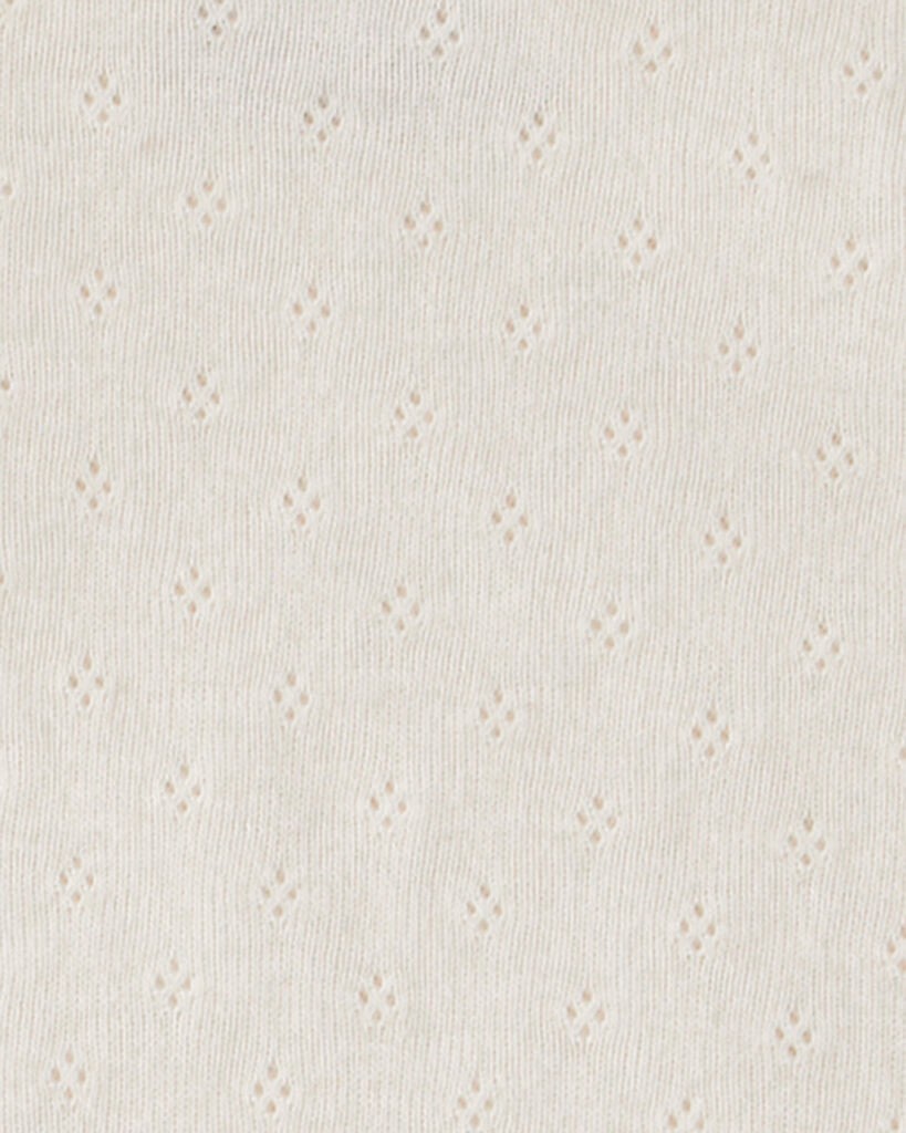 slide 2 of 3, Carter's Baby Girl 3-Piece Floral French Terry Long-Sleeve Bodysuit & Pant Set - Ivory Ivory NB, 3 pc