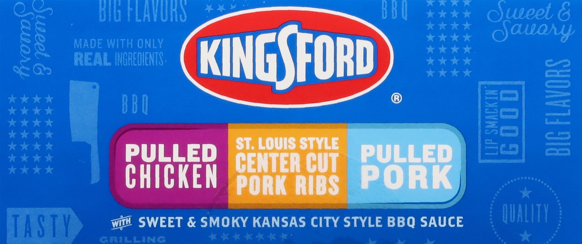 slide 11 of 13, Kingsford Bbq Combo Platter, 28 oz