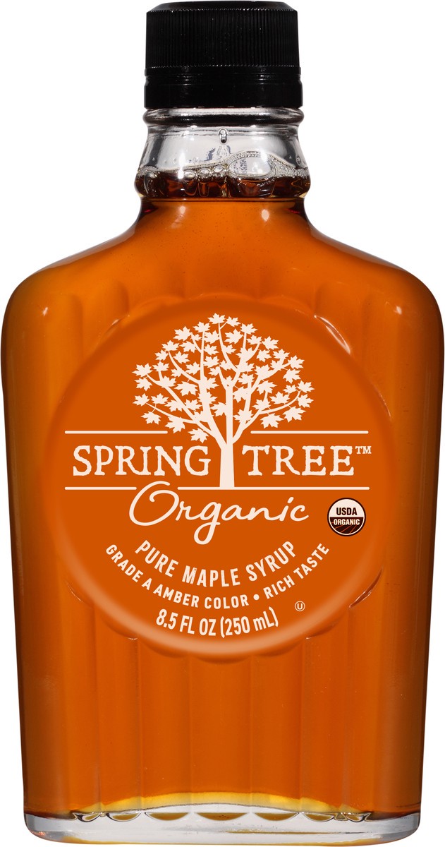 slide 6 of 9, Spring Tree Organic Pure Maple Syrup 8.5 oz, 8.5 fl oz