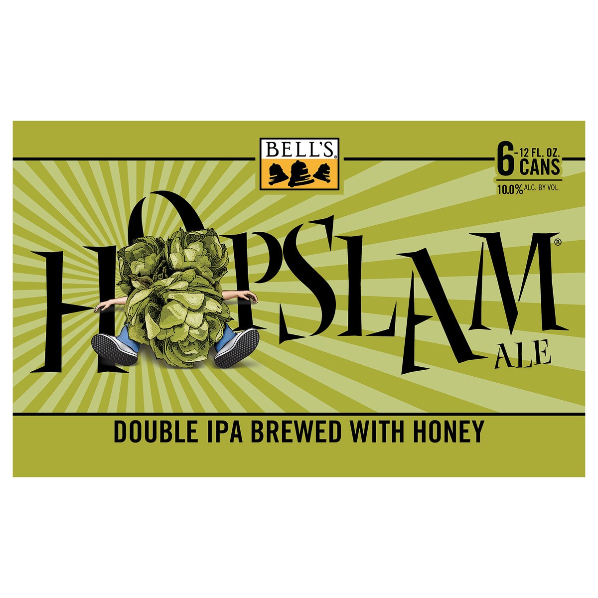 slide 1 of 8, Bell's Double IPA Brewed with Honey Hopslam Ale Beer 6 - 12 fl oz Cans, 6 ct; 12 oz