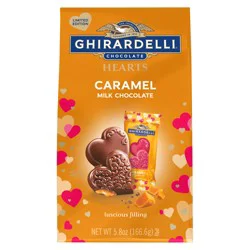 Ghirardelli Caramel Milk Chocolate Hearts, 5.8oz