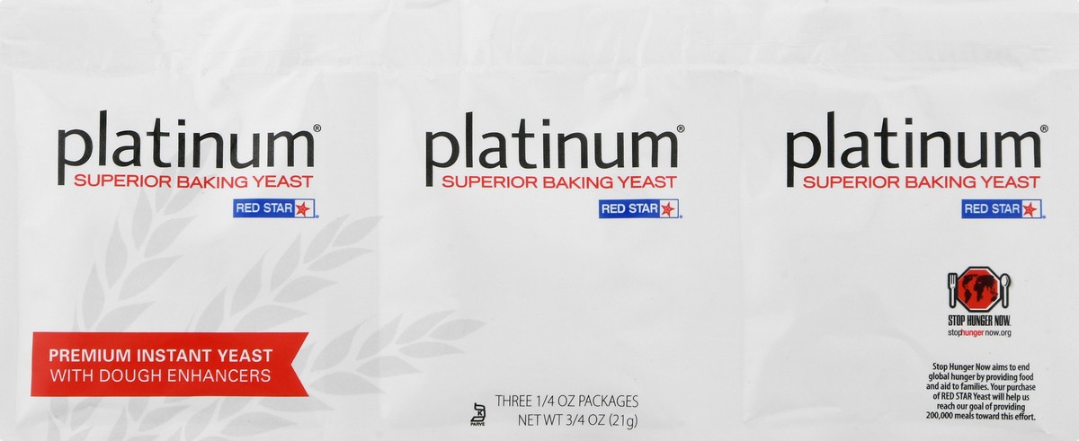 slide 1 of 12, Platinum Superior Baking Yeast 3 ea, 3 ct