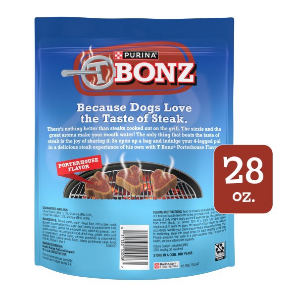 slide 16 of 21, T Bonz T-Bonz Dog Treats Porterhouse 28Oz, 28 oz