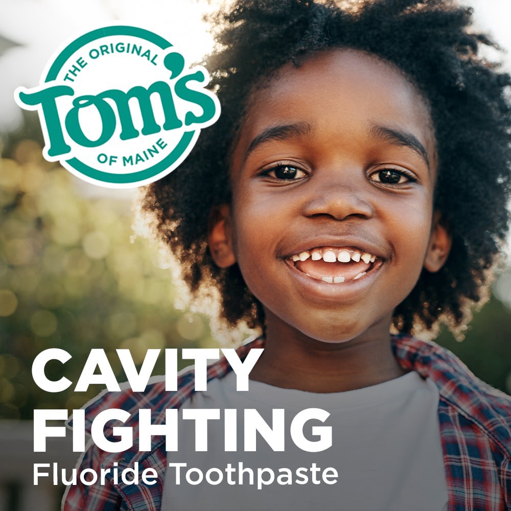 slide 10 of 11, Tom's of Maine Children's Natural Anticavity Fluoride Toothpaste, Watermelon, 5.1 oz. 6-pk, 5.1 oz