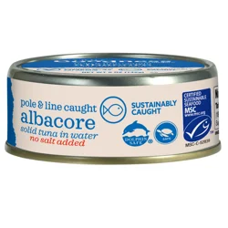 TRUE GOODNESS ALBACORE WHITE TUNA CAN 5 OZ