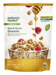 nature's basket Org Honey & Oats Granola