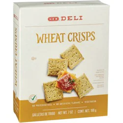H-E-B Deli Wheat Crisps Crackers