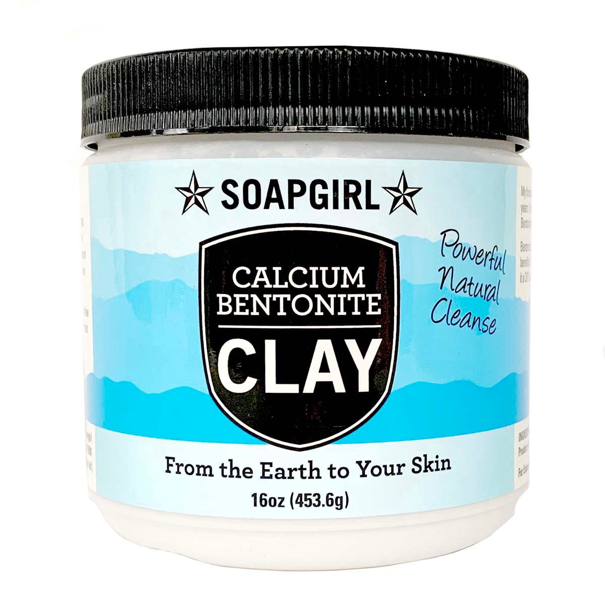 slide 1 of 1, Soapgirl Calcium Bentonite Clay 16 oz, 16 oz